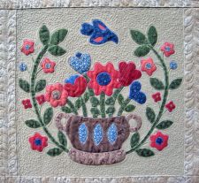 Baltimore Style Appliqu&eacute; by Machine